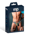 Go Wild Thong W/2 Rings - Animal Multi