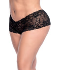 Lace Boyshort Black SM