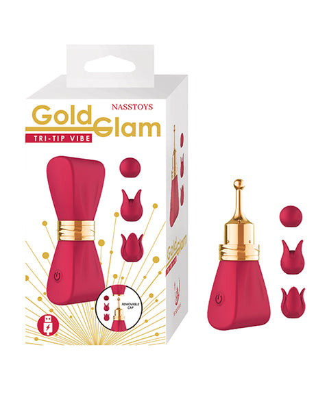 Gold Glam Tri-Tip Vibe