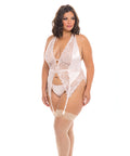 Noah Soft Cup Merrywidow W/Garter Straps & G-String Peach Whip