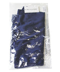 Davina V-Plunge Embroidered Babydoll W/Double Ring Charm - Navy