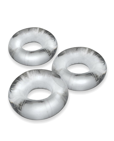 Oxballs Fat Willy 3 Pack Jumbo Cock Rings - Orange