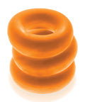 Oxballs Fat Willy 3 Pack Jumbo Cock Rings - Orange