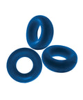 Oxballs Fat Willy 3 Pack Jumbo Cock Rings - Orange