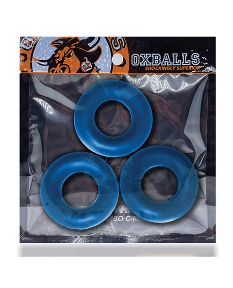 Oxballs Fat Willy 3 Pack Jumbo Cock Rings - Orange