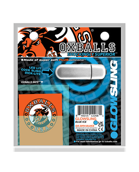 Oxballs Glowsling Cock Sling - Led