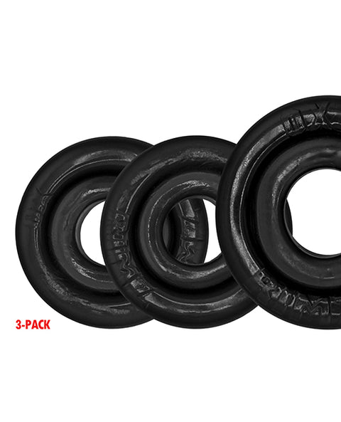 Oxballs Rimringz Multi Size 3 Pack Of Cock Rings