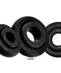 Oxballs Rimringz Multi Size 3 Pack Of Cock Rings