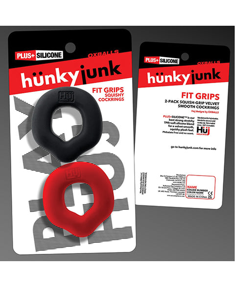 Hunky Junk Fit Grips 2 Pack Ergo-Fit Cockrings