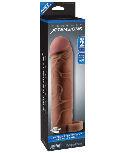 Fantasy X-Tensions Perfect 2" Extension W/Ball Strap