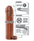 Fantasy X-Tensions Perfect 2" Extension W/Ball Strap
