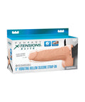Fantasy X-Tensions Elite 6" Vibrating Hollow Strap-On