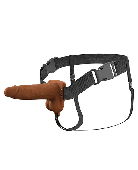 Fantasy X-Tensions Elite 6" Vibrating Hollow Strap-On