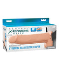 Fantasy X-Tensions Elite 8" Vibrating Hollow Strap-On