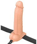Fantasy X-Tensions Elite 8" Vibrating Hollow Strap-On