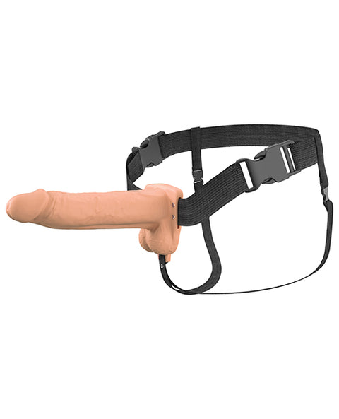 Fantasy X-Tensions Elite 8" Vibrating Hollow Strap-On