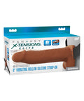 Fantasy X-Tensions Elite 8" Vibrating Hollow Strap-On