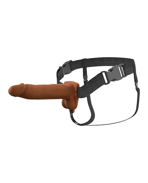 Fantasy X-Tensions Elite 8" Vibrating Hollow Strap-On
