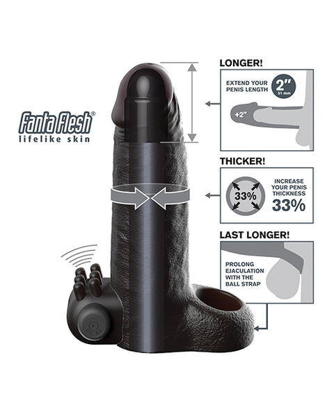 Fantasy X-Tensions Vibrating Real Feel 2" Extension