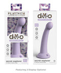 Dillio Platinum 6" Secret Explorer Silicone Dildo