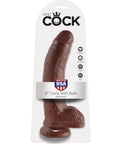 King Cock 9" Cock W/Balls