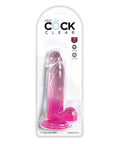 King Cock Clear 7" Cock W/Balls