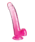 King Cock Clear 9" Cock W/Balls