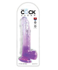 King Cock Clear 9" Cock W/Balls