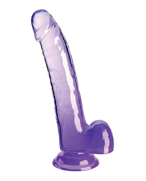 King Cock Clear 9" Cock W/Balls