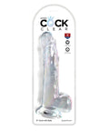 King Cock Clear 9" Cock W/Balls