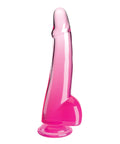 King Cock Clear 10" Cock W/Balls