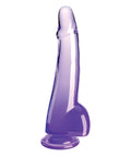 King Cock Clear 10" Cock W/Balls
