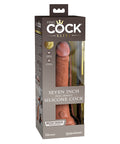 King Cock Elite 7" Dual Density Silicone Cock