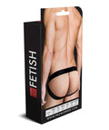 Prowler Red Fishnet Ass-Less Jock - Black