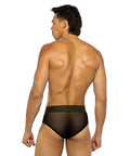 Sacred Heart Briefs W/Studded Elastic Waist Band - Black