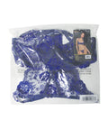 Garden of Eden Metallic Embroidered Underwire Top w/Panty 2 pc Set - Navy SM
