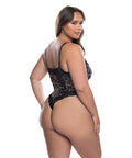Fierce Lace Teddy - Leopard