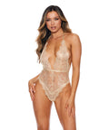 Lace Teddy Gold