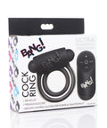 Bang! Vibrating Cock Ring & Bullet W/Remote Control