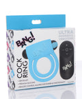 Bang! Vibrating Cock Ring & Bullet W/Remote Control