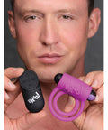 Bang! Vibrating Cock Ring & Bullet W/Remote Control