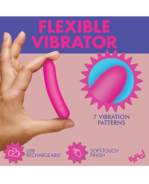 Bang! Tapered Flexible Silicone Bullet