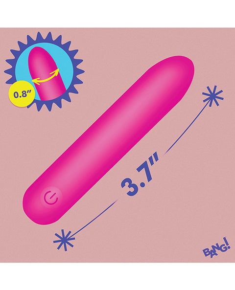 Bang! Tapered Flexible Silicone Bullet