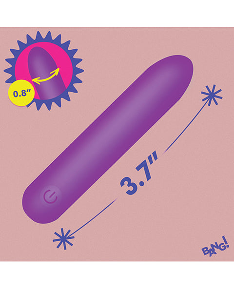 Bang! Tapered Flexible Silicone Bullet
