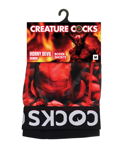 Creature Cocks - Creature Wear Horny Devil Demon Boxer Shorts