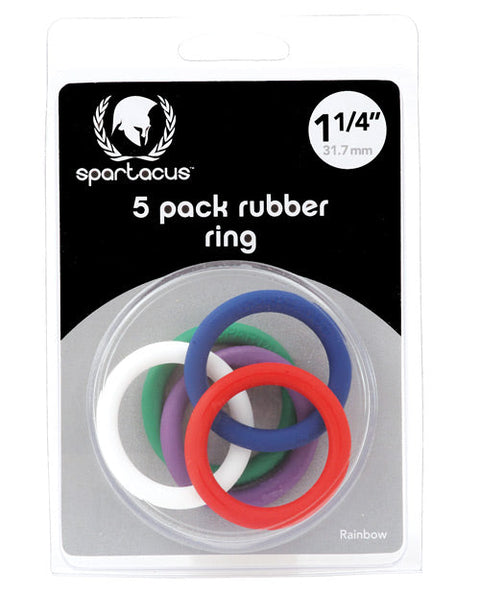 Spartacus 1.25" Rubber Cock Ring