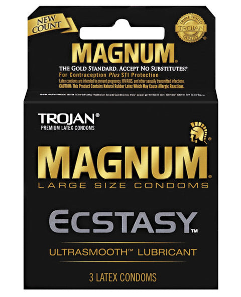 Trojan Magnum Ecstasy Condoms - Box of