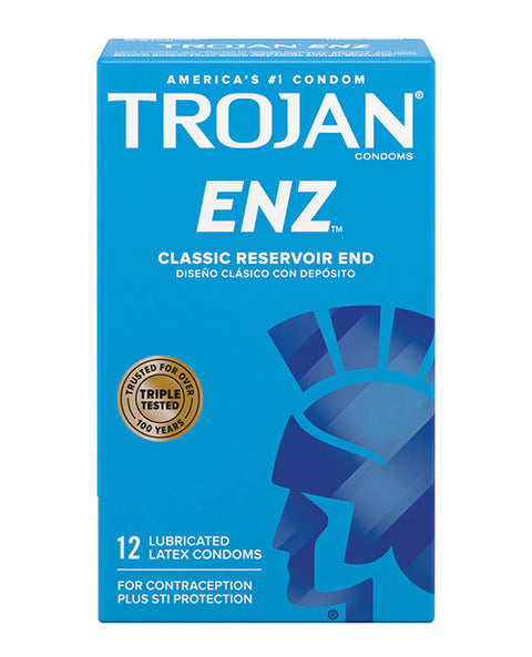 Trojan Enz Lubricated Condoms - Box of
