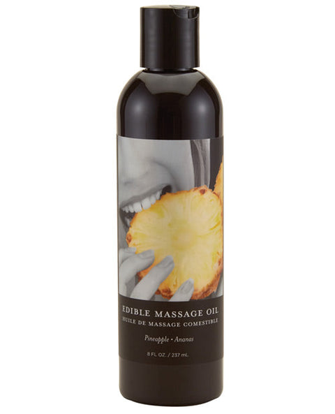 Earthly Body Edible Massage Oil - 8 oz