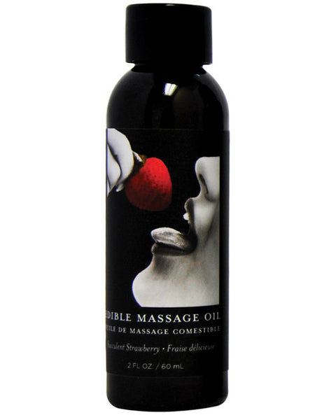 Earthly Body Edible Massage Oil - 2 oz